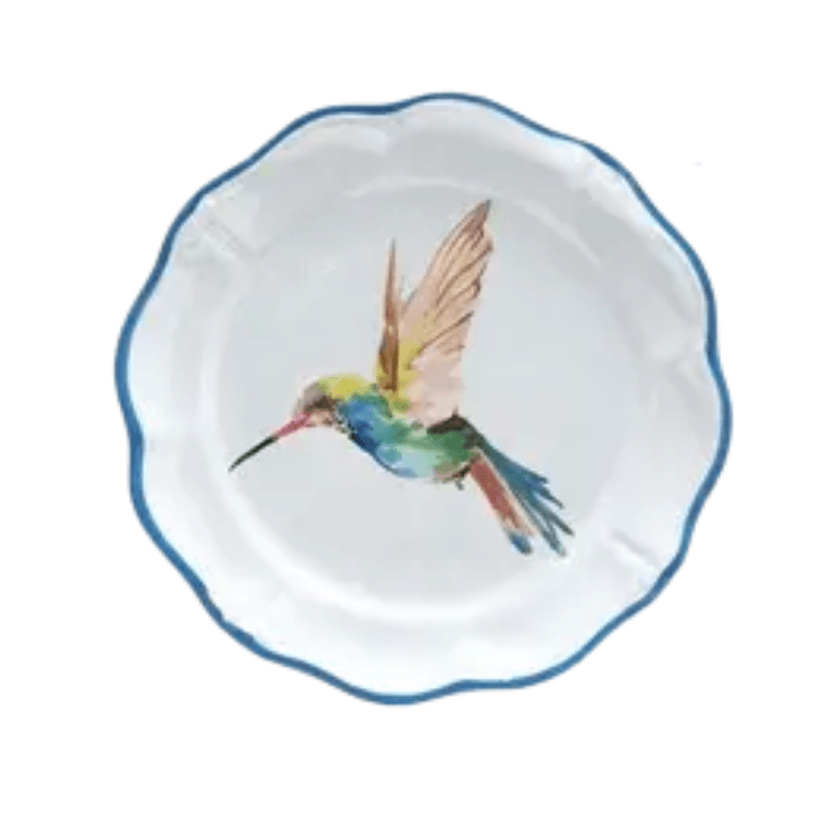 Prato Sobremesa Passaro Melamina Sortido 22Cm - Entrecasa -3- Prato Sobremesa Passaro Melamina Sortido 22Cm - Entrecasa -3-